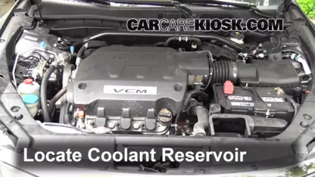 2012 Honda Crosstour EX-L 3.5L V6 Refrigerante (anticongelante) Cambiar refrigerante